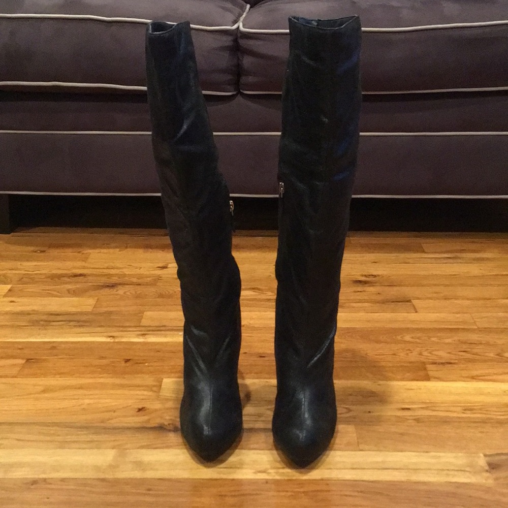 Platform High Heel Boots